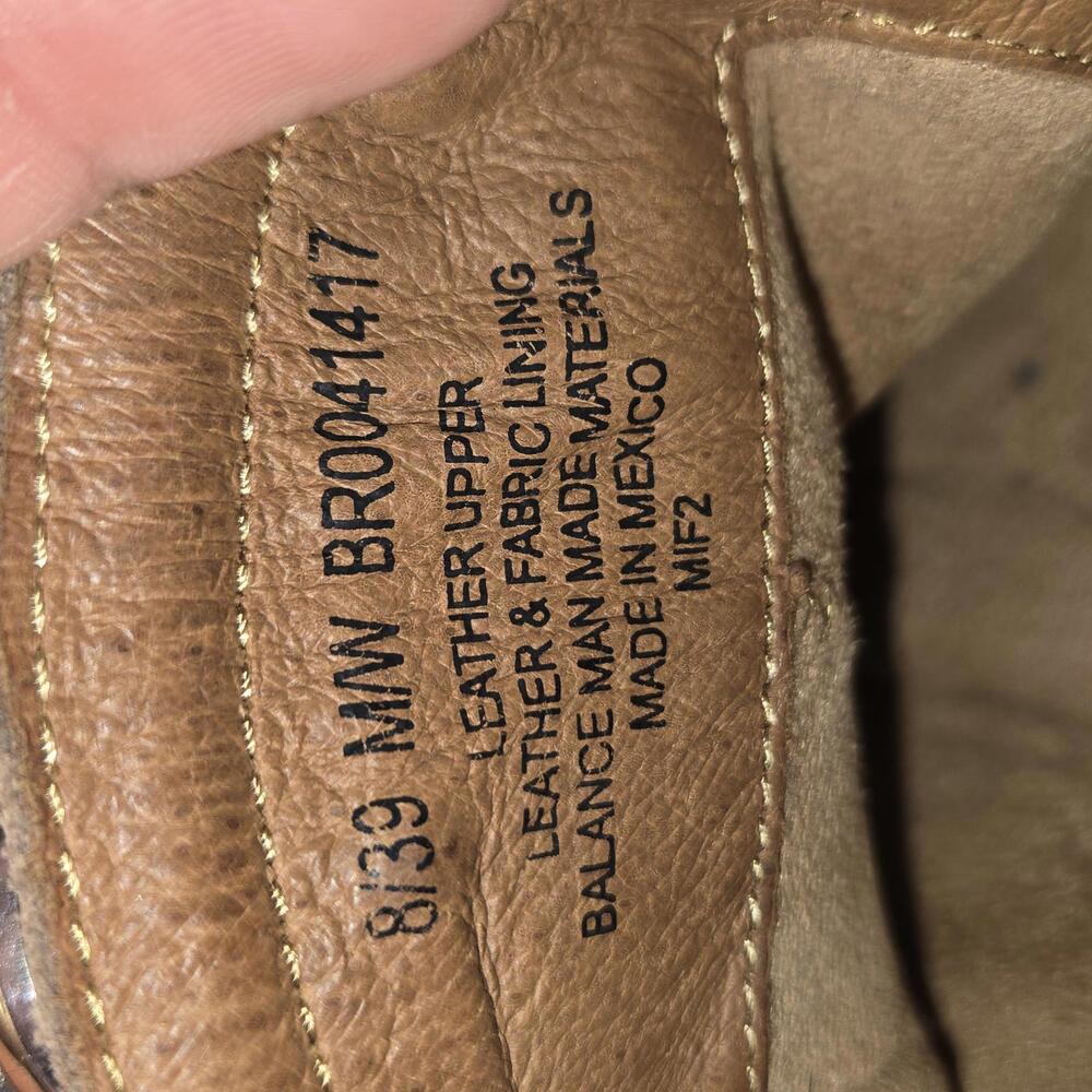 0312 Born Taupe Bootie Women's Size 8M - Picture 9 of 10